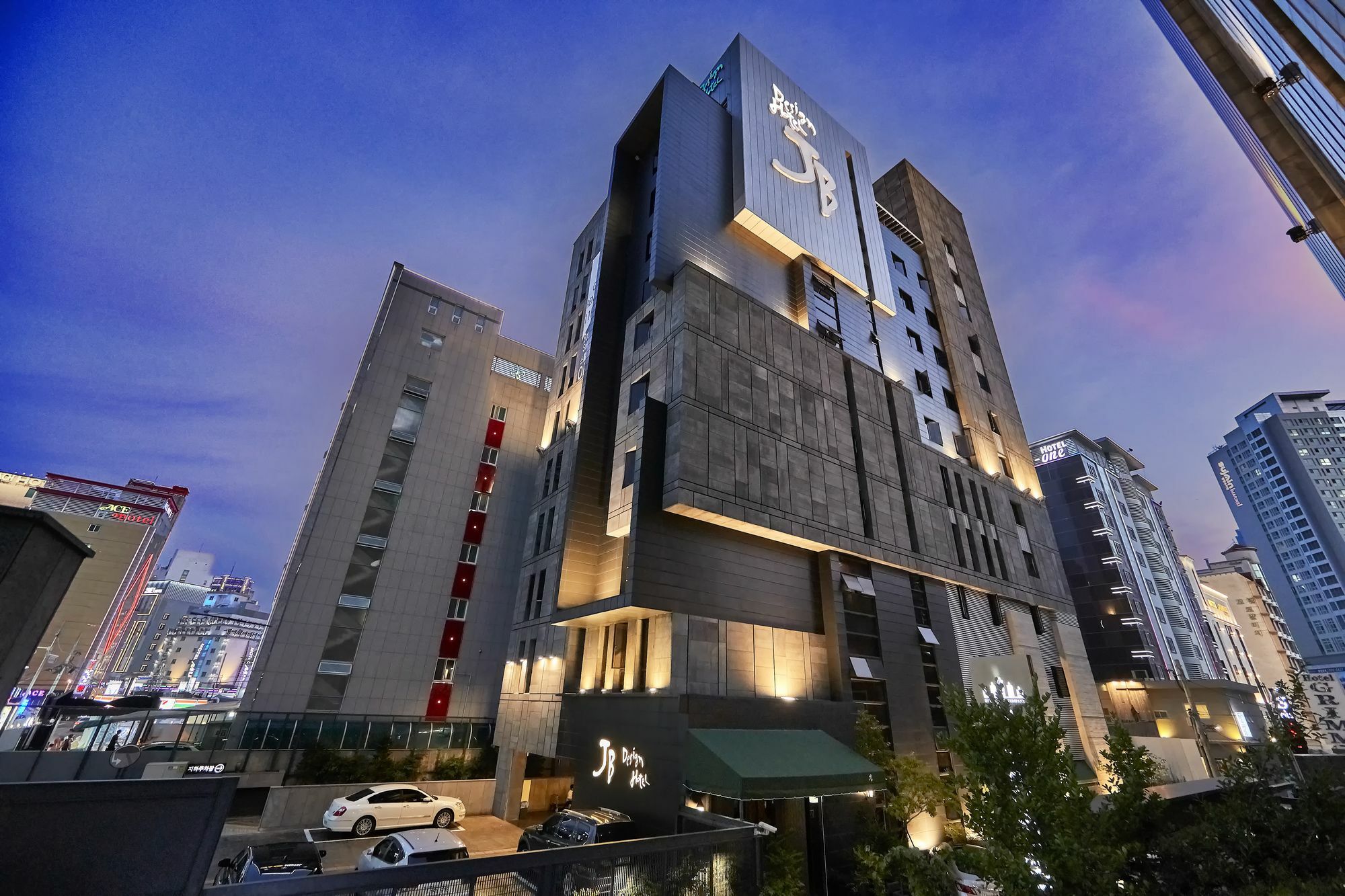 Jb Design Hotel Busan Exteriör bild